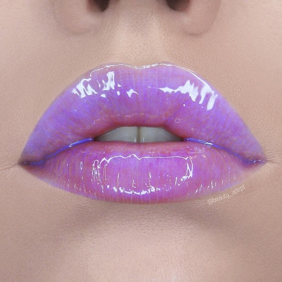 ❤️ LAST ONE ❤️ UNICORN HOLOGRAPHIC LIP GLOSS SET NEW - Picture 3 of 8